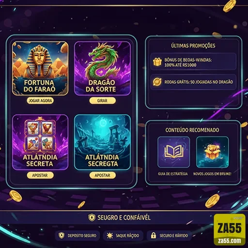 za55 - confiável plataforma de jogos - Cadastro e Ganhe