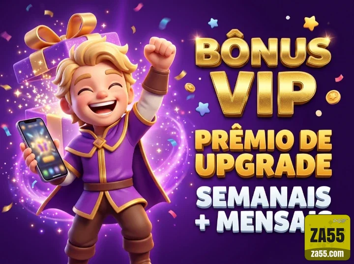 za55 - bônus exclusivo - Bônus de Primeiro Depósito